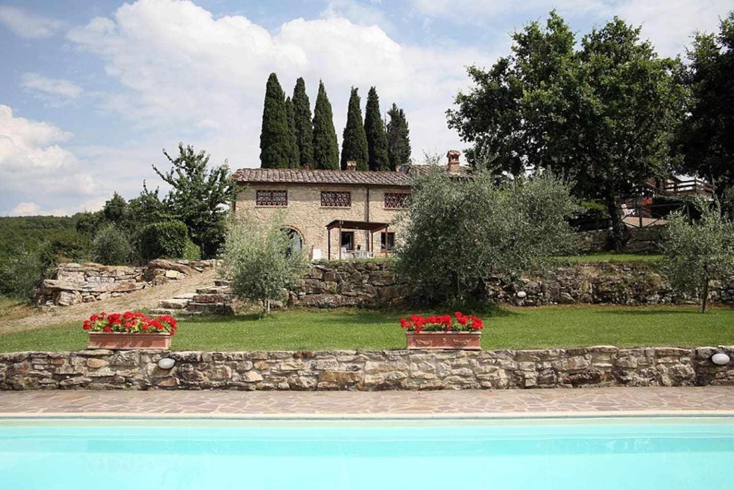 Agriturismo San Silvestro San Donato in Poggio Bagian luar foto